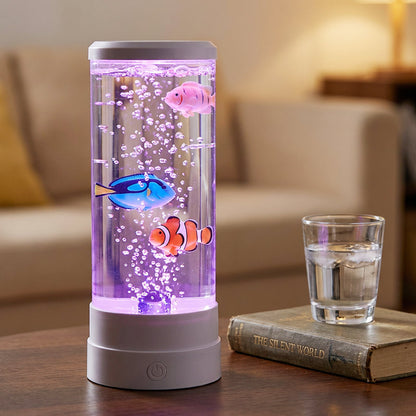LED-Blasen-Aquariumlampe für Fische – Schafft eine beruhigende Unterwasseratmosphäre