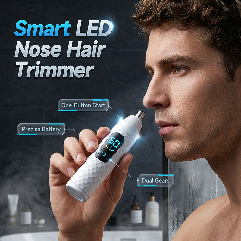 👃Wiederaufladbarer Nasenhaartrimmer