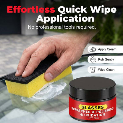 ⏳🏆LETZTER TAG DES AUSVERKAUFS: € 7.99!!🚗Polier- und Reparaturpaste für Glaskratzer