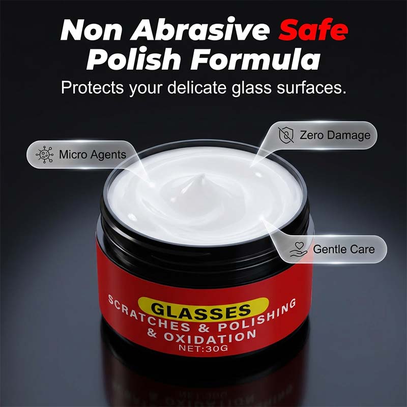 ⏳🏆LETZTER TAG DES AUSVERKAUFS: € 7.99!!🚗Polier- und Reparaturpaste für Glaskratzer