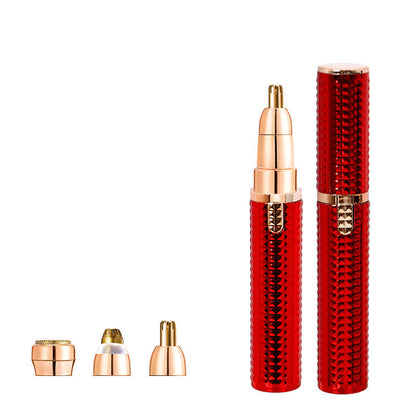 💆 LIMITIERTER 50% RABATT! 3-in-1 wiederaufladbarer Elektrischer Trimmer – Für Augenbrauen, Nasenhaare & Gesichtsbehaarung, USB-Ladung