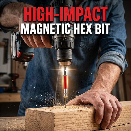 Universelle 1/4“-Aufnahme Pagoden-Sechskant-Bits