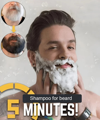[Einfaches Färben] Bartfarbe-Shampoo