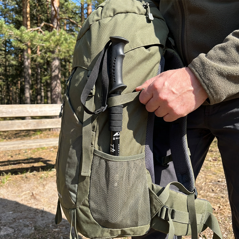 Verstellbarer Trekkingstock aus Aluminiumlegierung 🏔️ Leicht & Stabil für Wandern und Outdoor