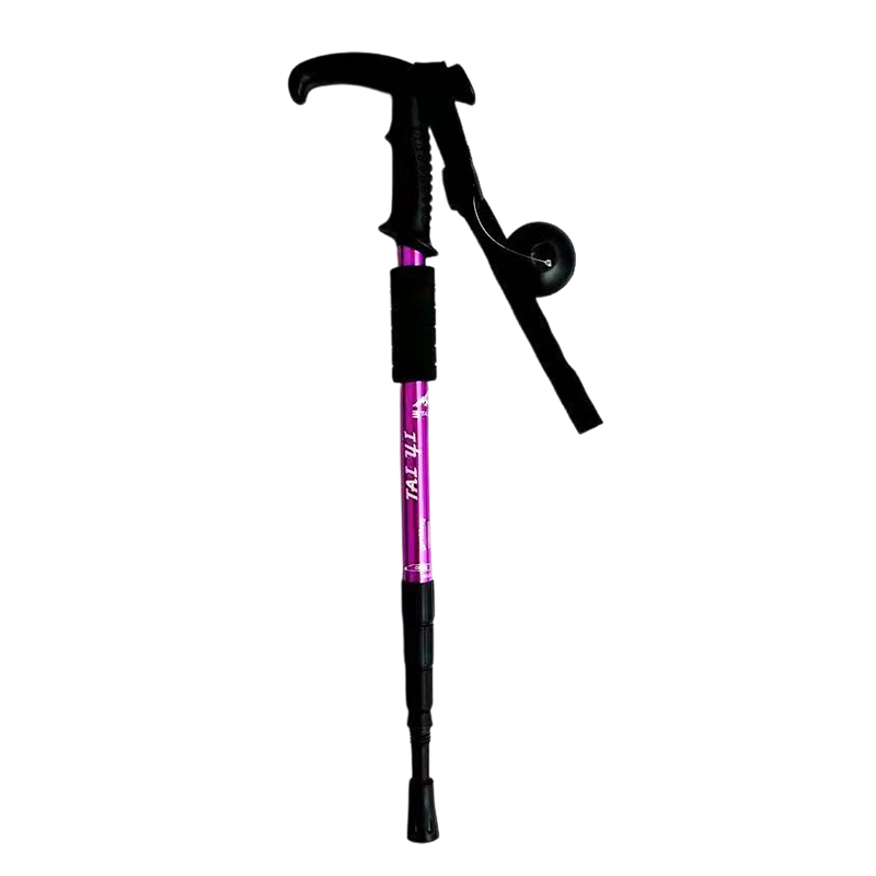 Verstellbarer Trekkingstock aus Aluminiumlegierung 🏔️ Leicht & Stabil für Wandern und Outdoor