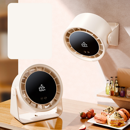 Wiederaufladbarer USB-Tischventilator fürs Schlafzimmer