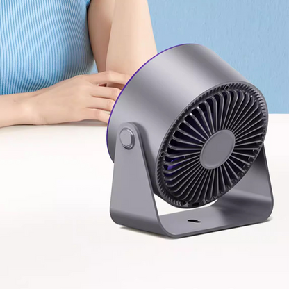 Wiederaufladbarer USB-Tischventilator fürs Schlafzimmer