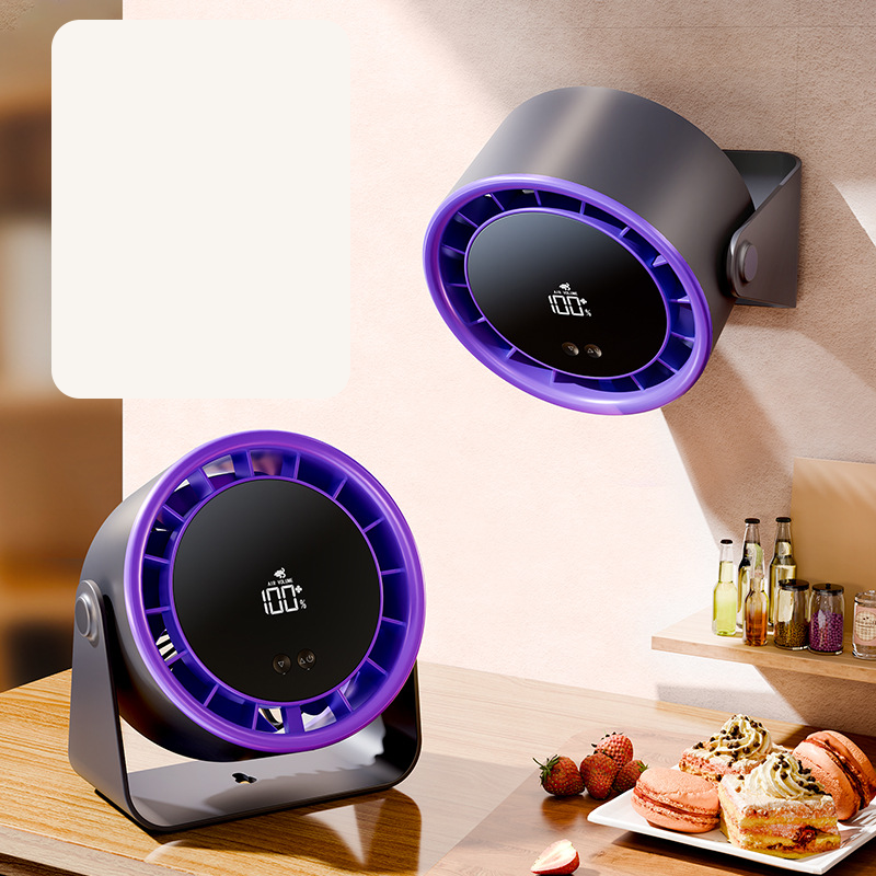 Wiederaufladbarer USB-Tischventilator fürs Schlafzimmer