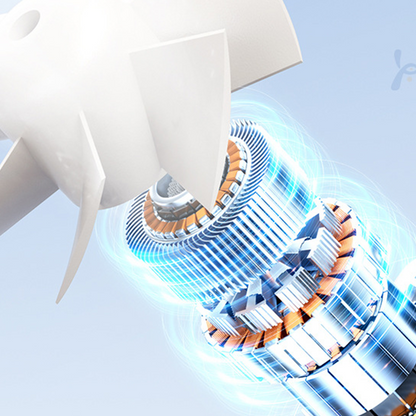 Multifunktionaler Mini-Ventilator für Sonnenschirme, Schreibtische und den Außenbereich