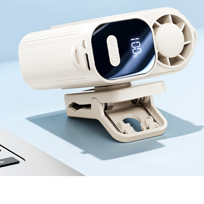 Multifunktionaler Mini-Ventilator für Sonnenschirme, Schreibtische und den Außenbereich