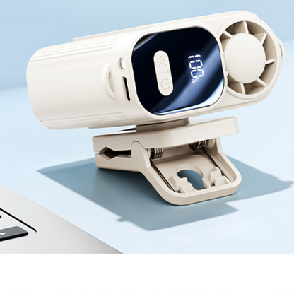 Multifunktionaler Mini-Ventilator für Sonnenschirme, Schreibtische und den Außenbereich