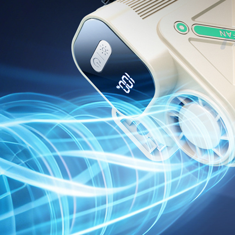 Multifunktionaler Mini-Ventilator für Sonnenschirme, Schreibtische und den Außenbereich