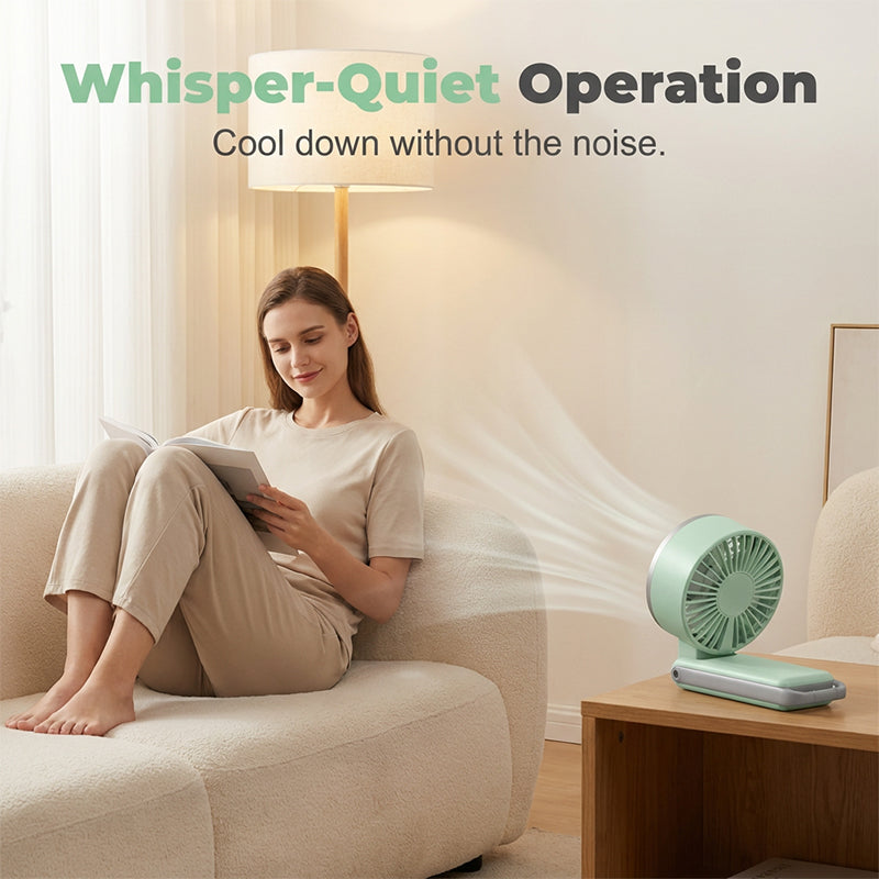 🥳PROMOTION EXCEPTIONNELLE 2026🥳💞Plus de 50 000 unités vendues !👵❤️ 50 % de réduction ! Ventilateur portable turbo pliable avec écran LED