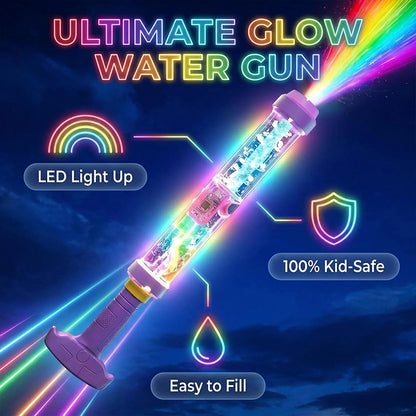 LED-Leucht-Wasserpistole mit Pumpmechanismus