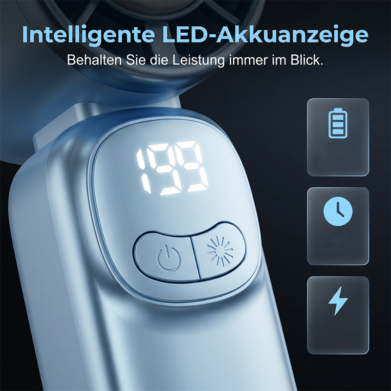 🌬️✨ 50 % Rabatt! Der tragbare Mini-Handventilator von BUBOOP mit präziser Geschwindigkeitsregelung, LED-Anzeige, im Taschenformat und extrem langer Akkulaufzeit – ideal für Reisen, den Sommer, Konzerte und den Weg zur Arbeit