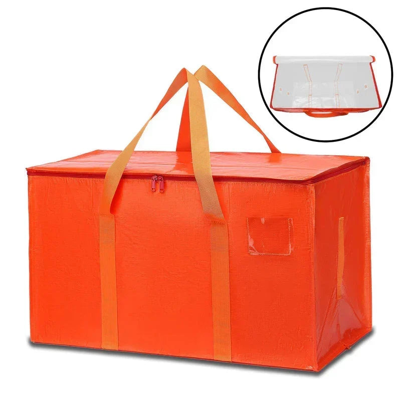 🏠 KAUFE 3, ERHALTE 1 GRATIS! 🛍️ Multifunktionale XL-Aufbewahrungstasche – Strapazierfähig, faltbar & großes Volumen – Ideal für Umzug, Reise & Haushalt ✈️