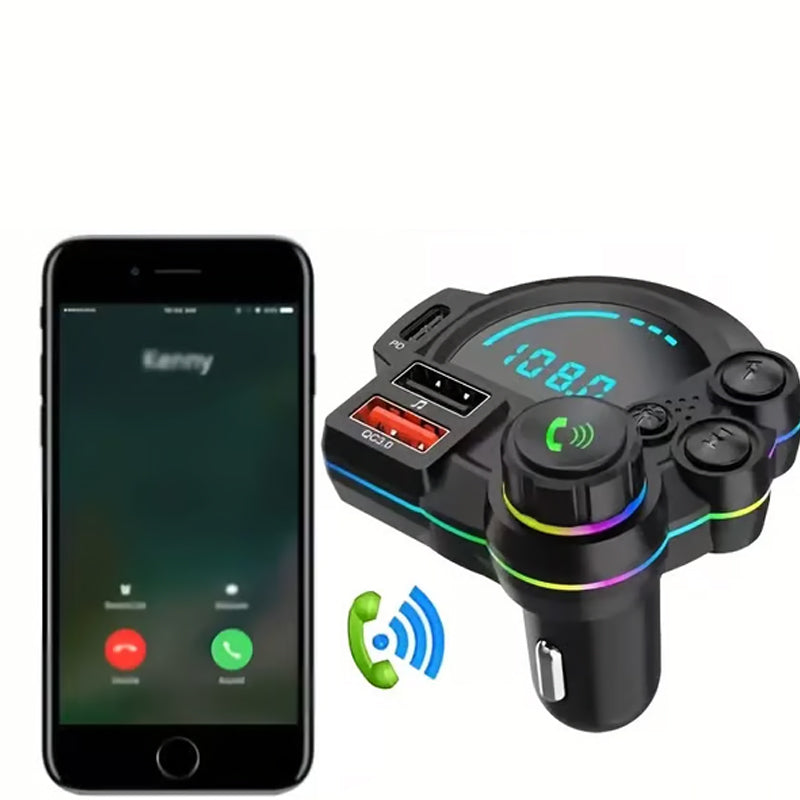 🚗 Bluetooth 5.0 FM-Transmitter