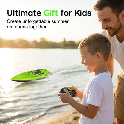 🎮 🚢 HALBER PREIS! 2,4G Hochgeschwindigkeits-RC-Rennboot mit Doppelmotoren 🌊 ⚡ – 50 % RABATT (Angebot des Tages)