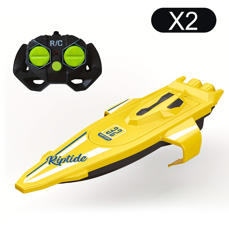 🎮 🚢 HALBER PREIS! 2,4G Hochgeschwindigkeits-RC-Rennboot mit Doppelmotoren 🌊 ⚡ – 50 % RABATT (Angebot des Tages)