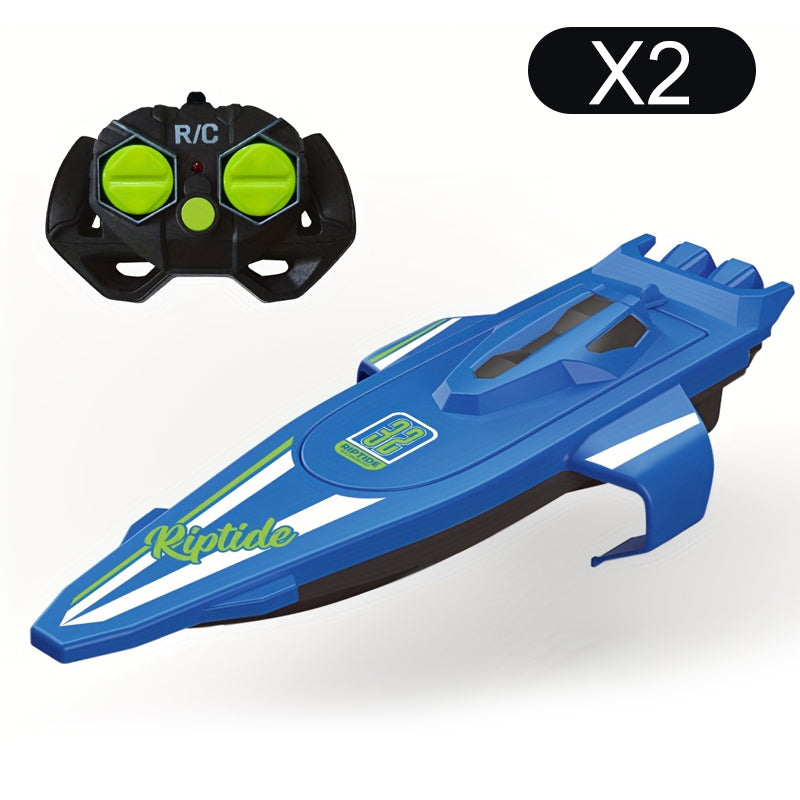 🎮 🚢 HALBER PREIS! 2,4G Hochgeschwindigkeits-RC-Rennboot mit Doppelmotoren 🌊 ⚡ – 50 % RABATT (Angebot des Tages)