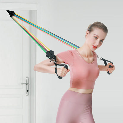 💪 Fitness-Widerstandsbänder Set 🏋️ Für Krafttraining, Dehnung & Ganzkörpertraining