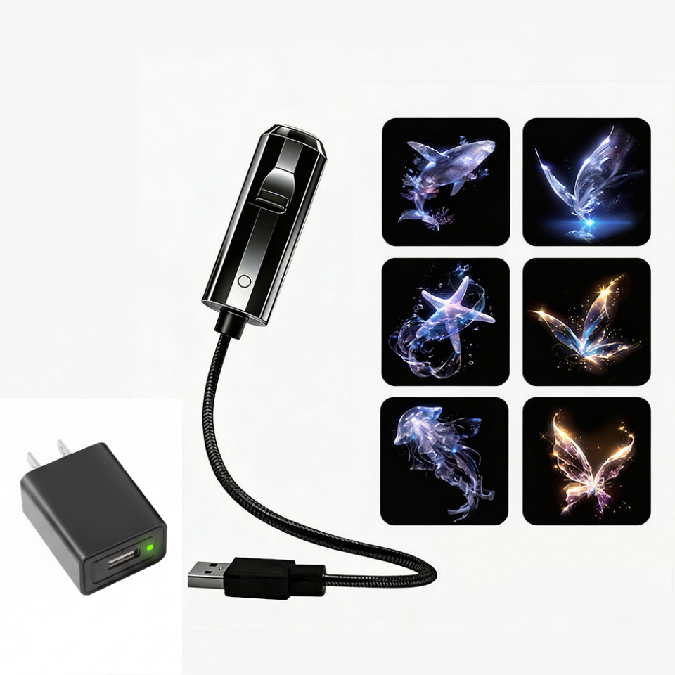 Plug-and-Play-HD-Projektor „Galaxy & Ocean“ als Nachtlicht🥳Über 50.000 zufriedene Nutzer