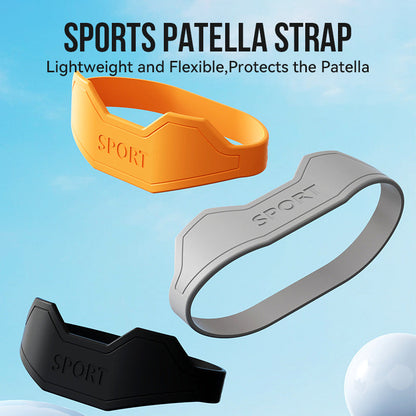 Silikonband zur Stützung der Patellasehne