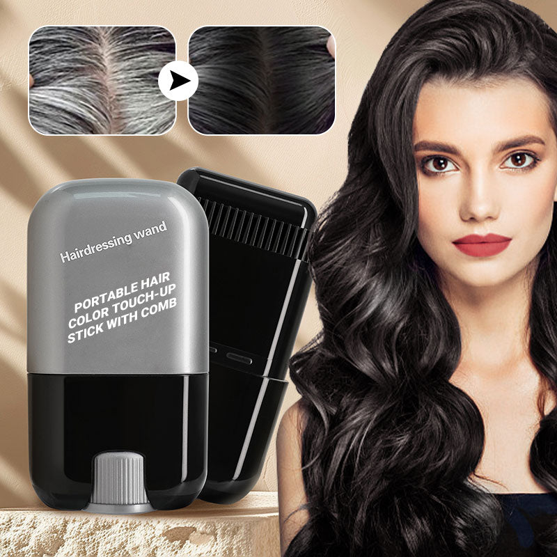 🔥Heißer Sale: 50 % Rabatt🔥✨ Tragbarer Haarfarben-Auffrischungsstift mit integriertem Kamm – schnelle und einfache Abdeckung!