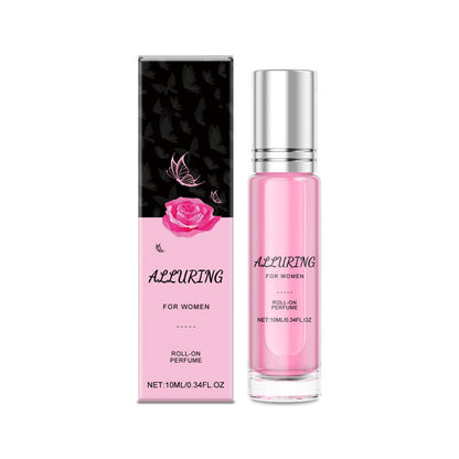 🌸 Roll-On Parfüm für Damen ✨ Natürlicher langanhaltender Duft Roller in vier verschiedenen Düften, frisches Körperparfüm für Alltag & Unterwegs