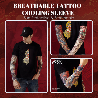 Sonnenschutz & Atmungsaktive Tattoo-Kühlhülle