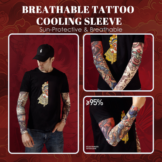 Sonnenschutz & Atmungsaktive Tattoo-Kühlhülle