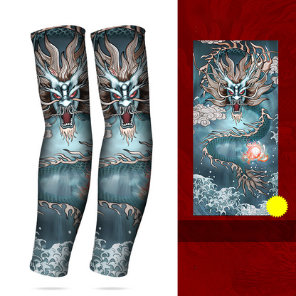 Sonnenschutz & Atmungsaktive Tattoo-Kühlhülle