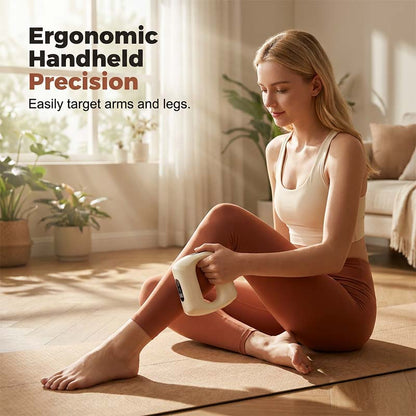 Tragbarer 2-in-1 Faszienring-Massager