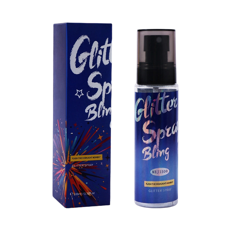 ✨💥 50% Rabatt! Langanhaltender Glitzer-Spray für Haut & Haare – Sofort leuchtender Glow für Party, Festival & Special Occasions