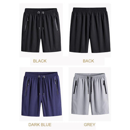 🩳❄️ 50% Rabatt!  Stretch Shorts aus Eisseide – Leicht, Kühl & Elastisch für Sommer & Freizeit
