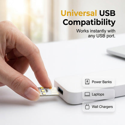 Mini-tragbare USB-LED-Nachtleuchte