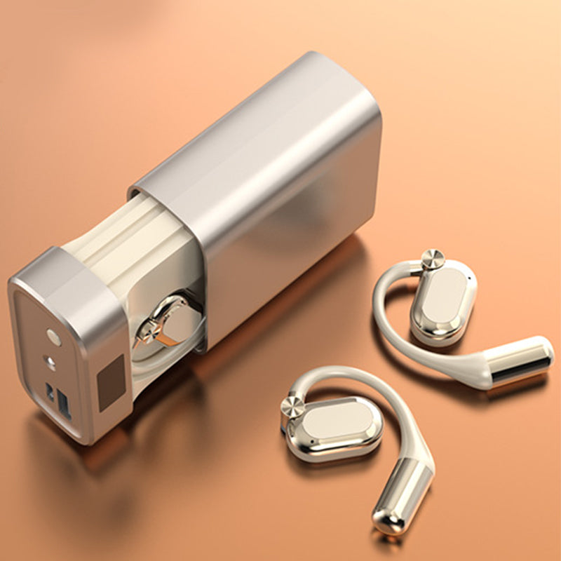 🎧 50 % Rabatt – Offene Kopfhörer – Etui mit LED-Taschenlampe – Richtklang – extrem niedrige Latenz