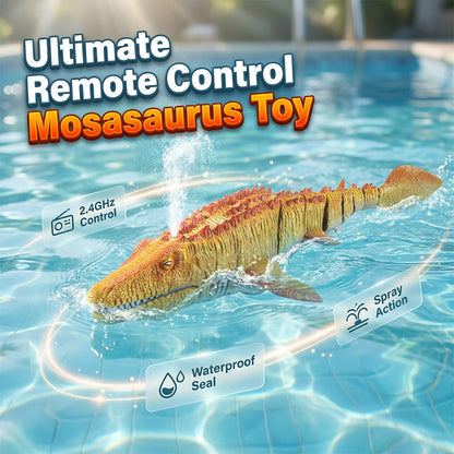 2,4-GHz-RC-Mosasaurus-Schwimmspielzeug mit Sprühfunktion