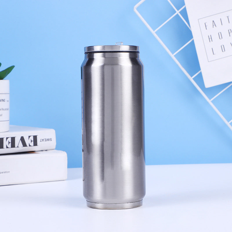 🥤Doppelwandiger, isolierter Becher aus Edelstahl in Form einer Cola-Dose
