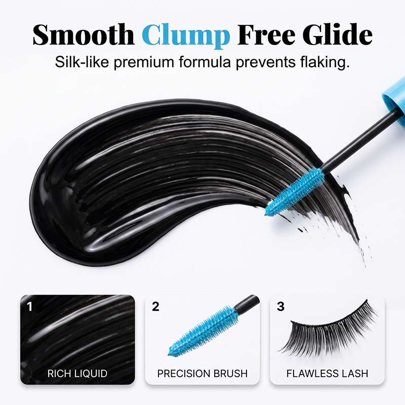 💖【1+1 GRATIS】Volumen- und verlängernde Mascara – für natürlich schöne Augen den ganzen Tag lang ✨