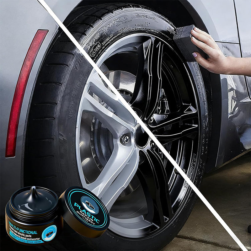 🚗💫AKTION! Mehrzweck-Restaurierungscreme für Kunststoffe und Autoreifen.