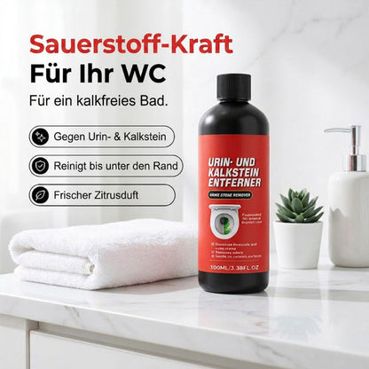 ❤️🔥 Kraftvoller Kalk- und Urinsteinlöser 🏠🚽 neutralisiert Gerüche, reinigt porentief, schützt Keramik vor Kratzern, wirkt sekundenschnell, ohne Schrubben