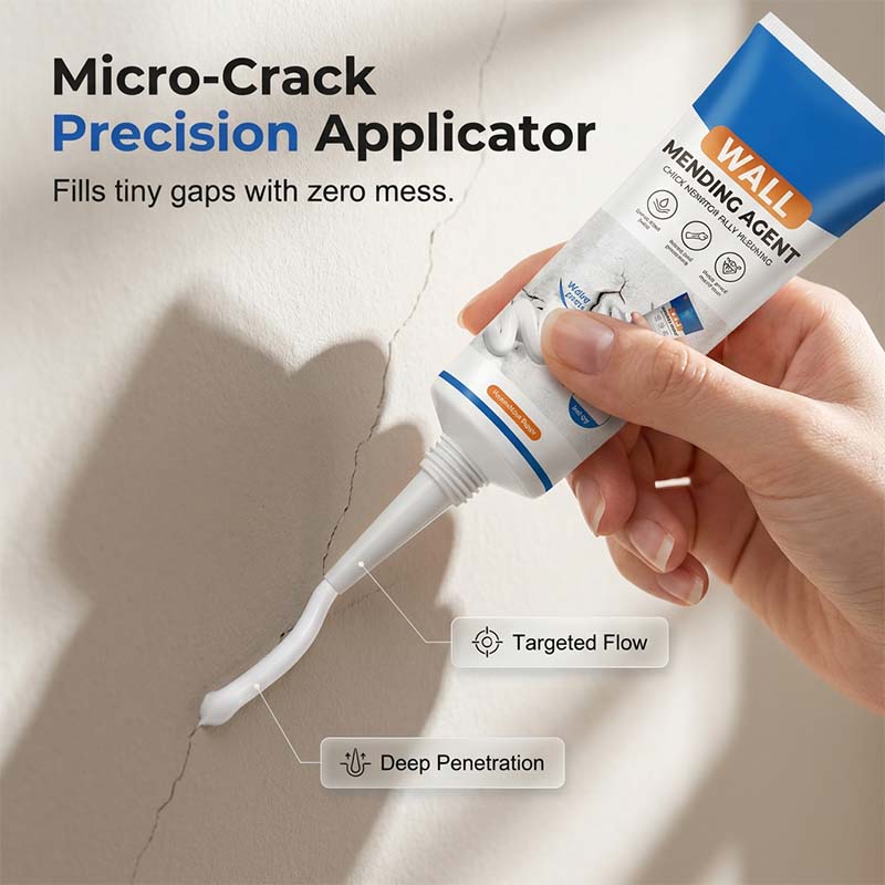 🏆 50% RABATT – NUR HEUTE!🔥 Schnell trocknende Wandreparatur-Creme – kleine Löcher, Risse & Dübellöcher? Einfach auftragen, glätten, fertig. 🛠️💨