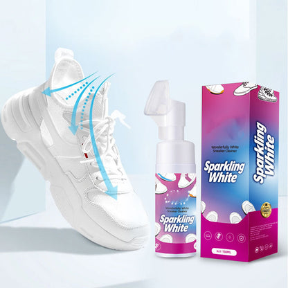 🔥🎁 1+1 GRATIS!!🥳 💞 50K+ VERKAUFT! ⚡🧽✨Wasserloser Schaum-Schuhreiniger mit Bürste