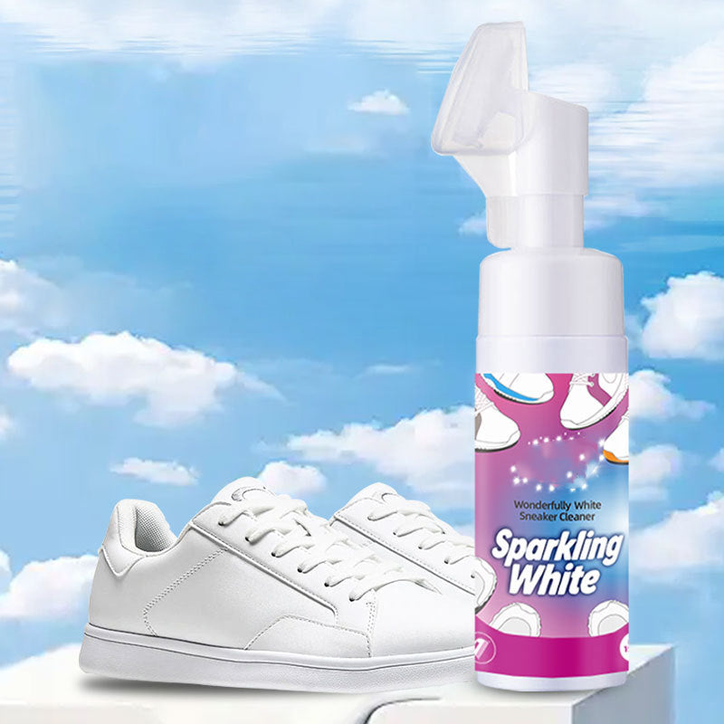 🔥🎁 1+1 GRATIS!!🥳 💞 50K+ VERKAUFT! ⚡🧽✨Wasserloser Schaum-Schuhreiniger mit Bürste