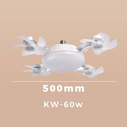 Deckenventilator mit LED-Licht und Fernbedienung