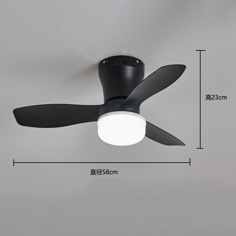 Deckenventilator mit LED-Licht und Fernbedienung