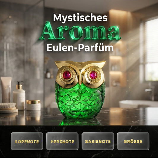 ✨ Mystisches Eulen-Eau de Parfum – Eleganter Flakon, Betörender Duft & Lange Haltbarkeit 🌙💎