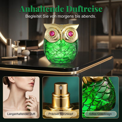 ✨ Mystisches Eulen-Eau de Parfum – Eleganter Flakon, Betörender Duft & Lange Haltbarkeit 🌙💎
