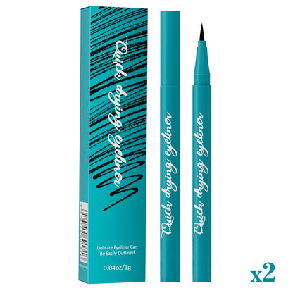 🔥 Letzter Tag! 50% Rabatt Wasserfester Flüssiger Eyeliner 💧 Schnelltrocknend & wischfest für langanhaltendes perfektes Augenmakeup